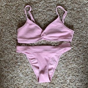 LA Hearts Pacsun light pink bikini 👙